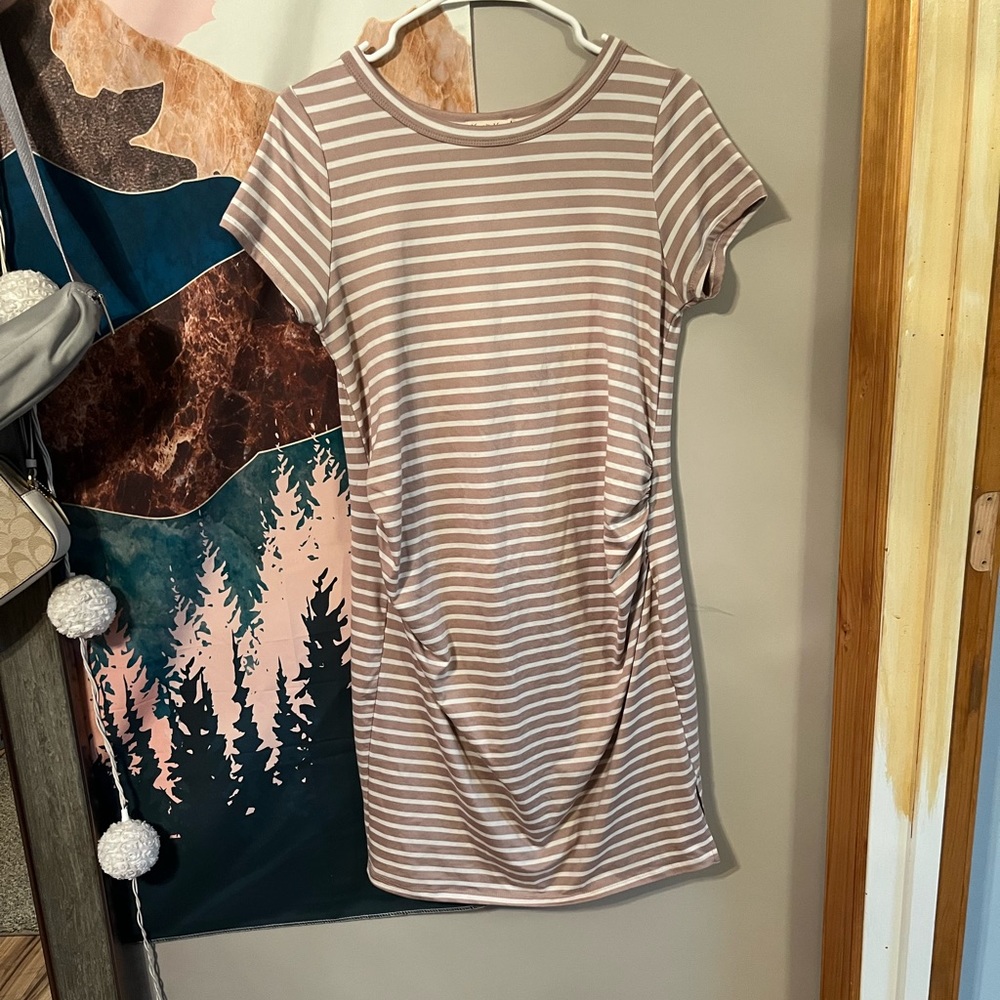 Heart & Hips Striped Bodycon Dress